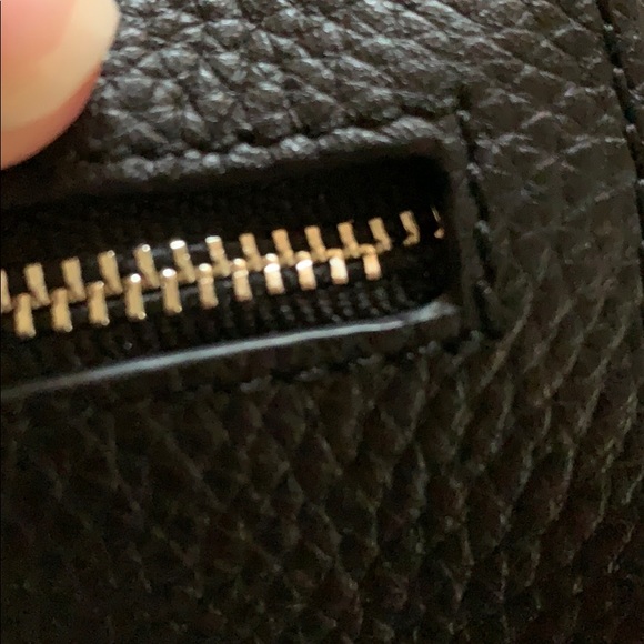 REBECCA MINKOFF Black/Silver 3 Zip Crossbody - Picture 6 of 6